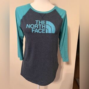 Girls Blue North Face Top